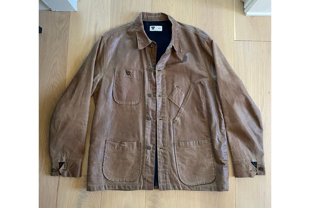 HTF Tellason Waxed Jacket L